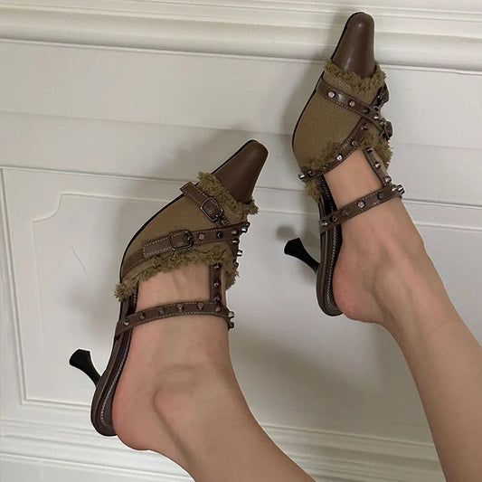 Pointed High Heel Shoes