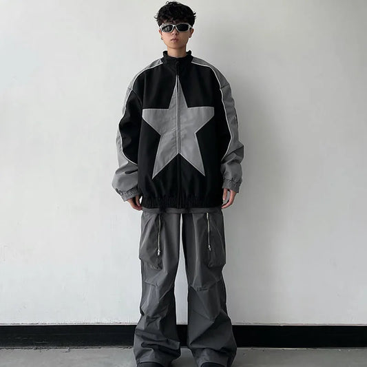 Y2k  Harajuku Windbreaker Coat