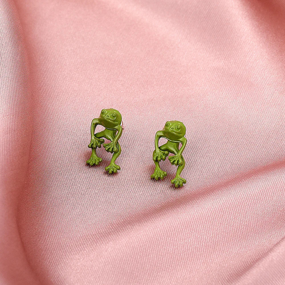 Frog Stud Earrings