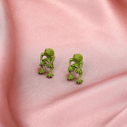 Frog Stud Earrings