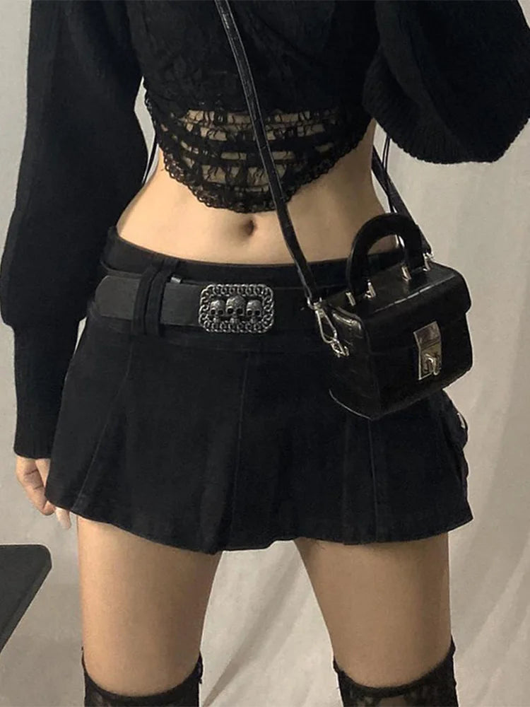 Low Waist Micro Skirt