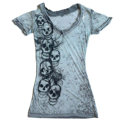 Tie Dye V Neck T-Shirt