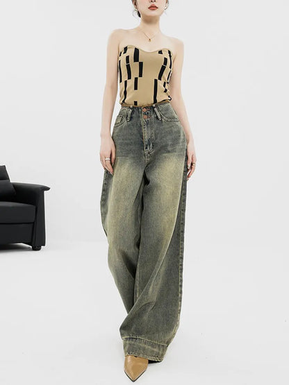 Oversized Wide Leg Jeans