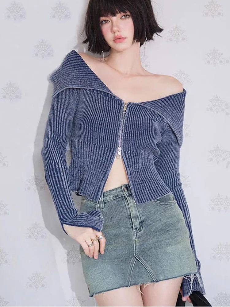 Double Crop Sweater