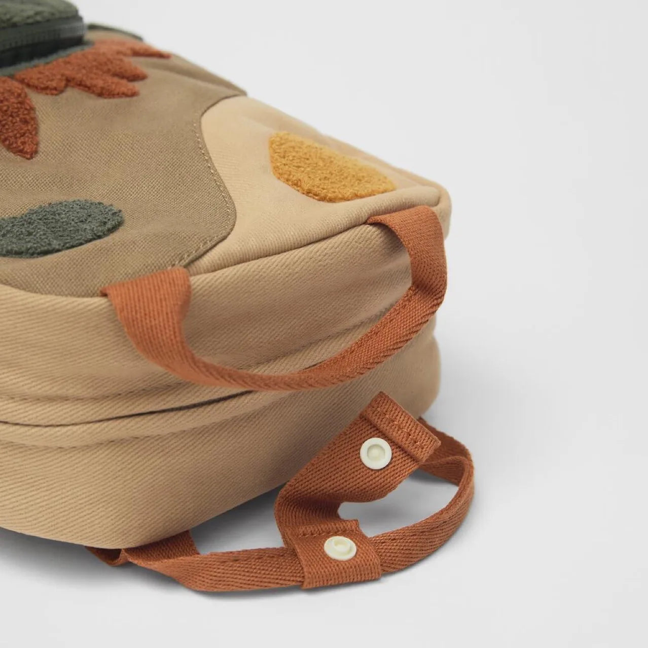 Embroidery Small Dinosaur Backpack