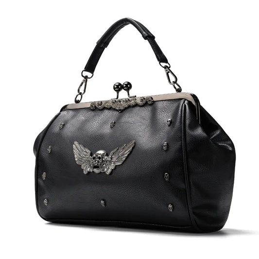 Punk Rivet Boston Shoulder Bag