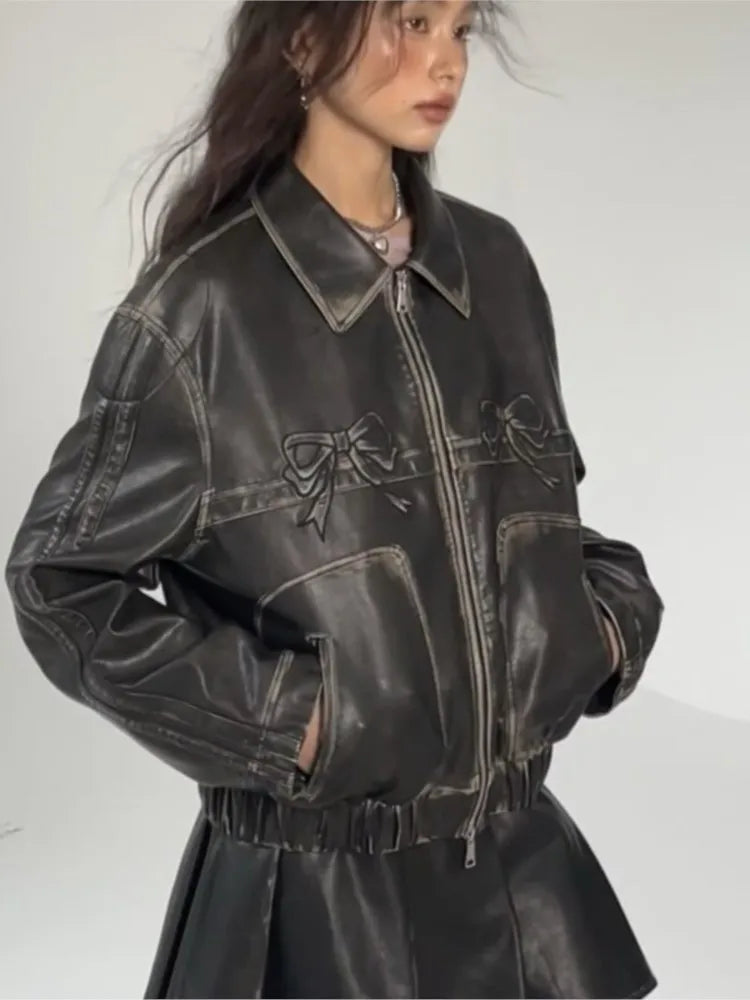 PU Leather Jacket