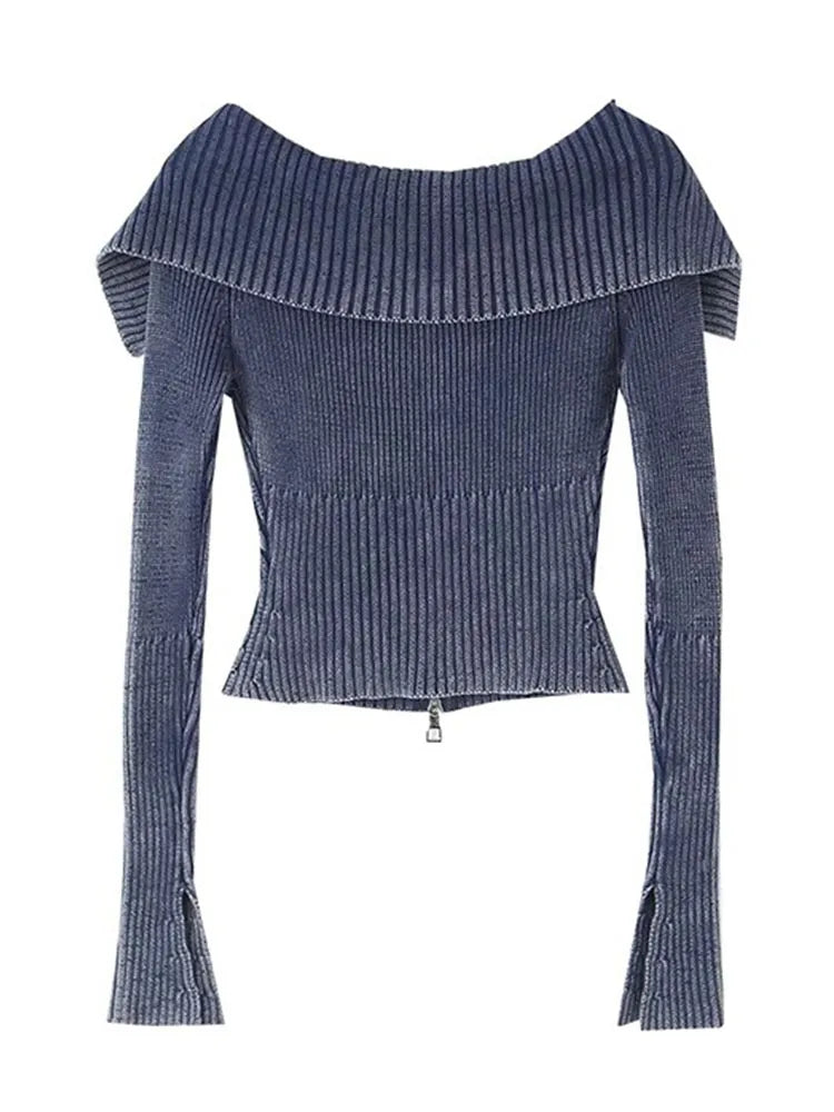 Double Crop Sweater