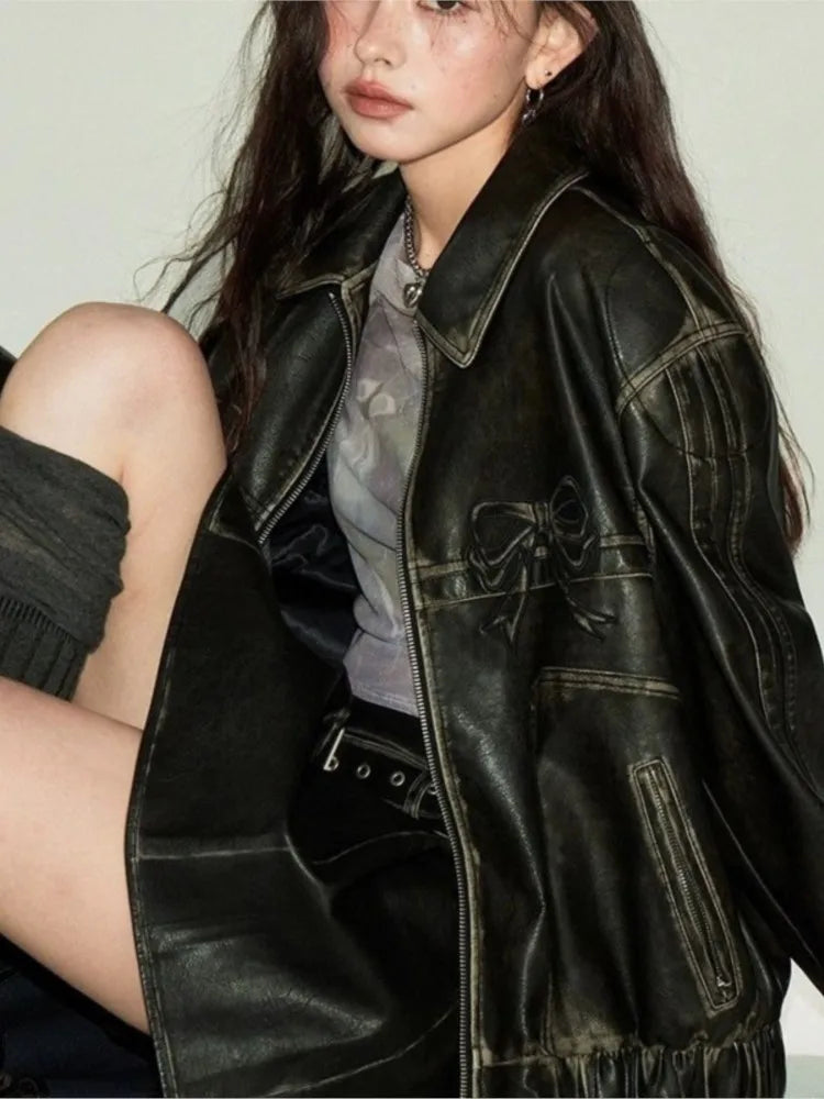 PU Leather Jacket