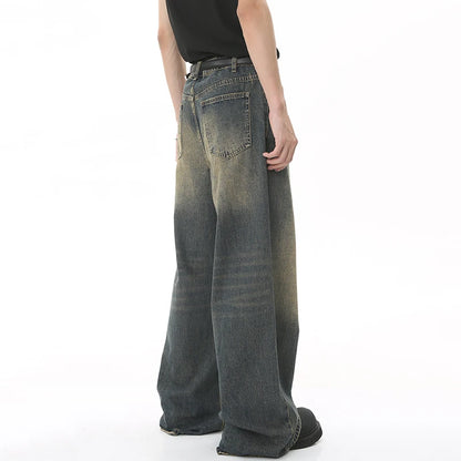 Washed Wide Leg Jeans