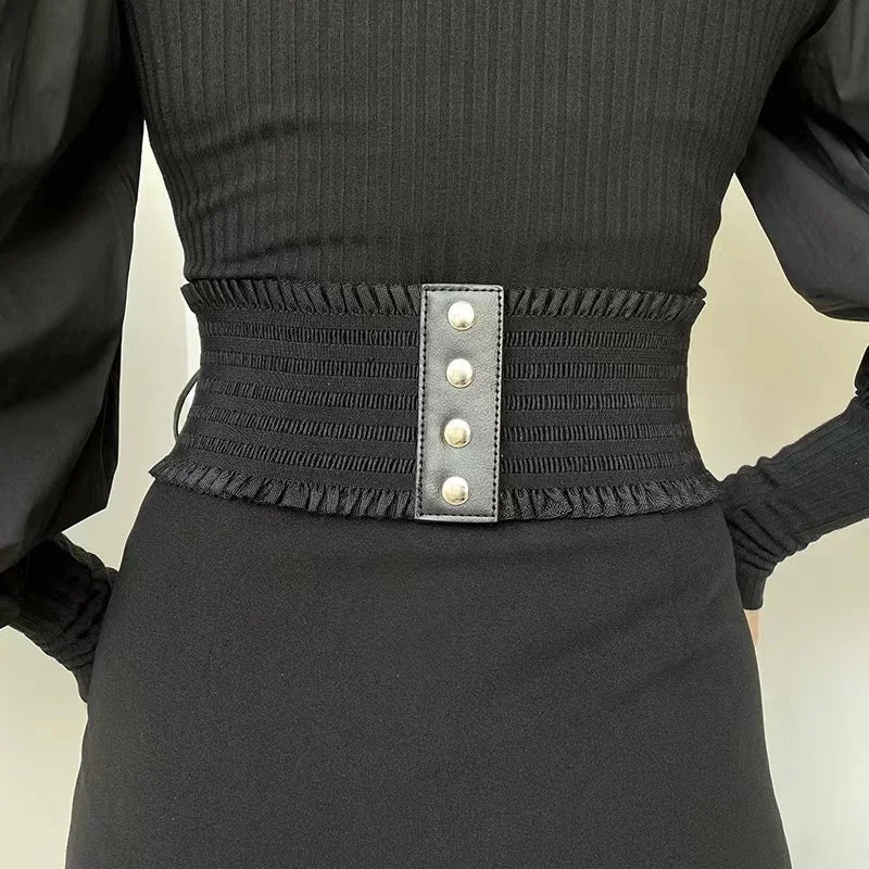 Leather Waist Closure