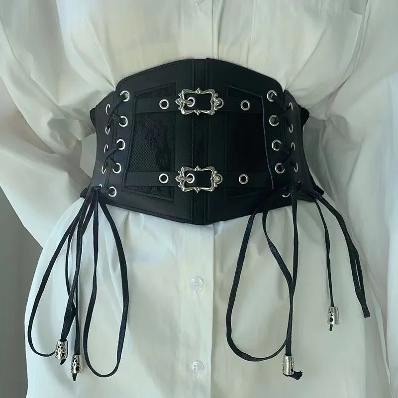 Leather Waist Closure