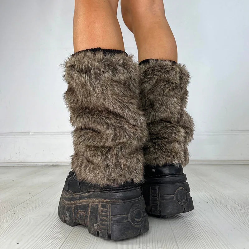 Furry Boots Warmers