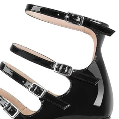 Mary Jane Platform High Heels Shoes