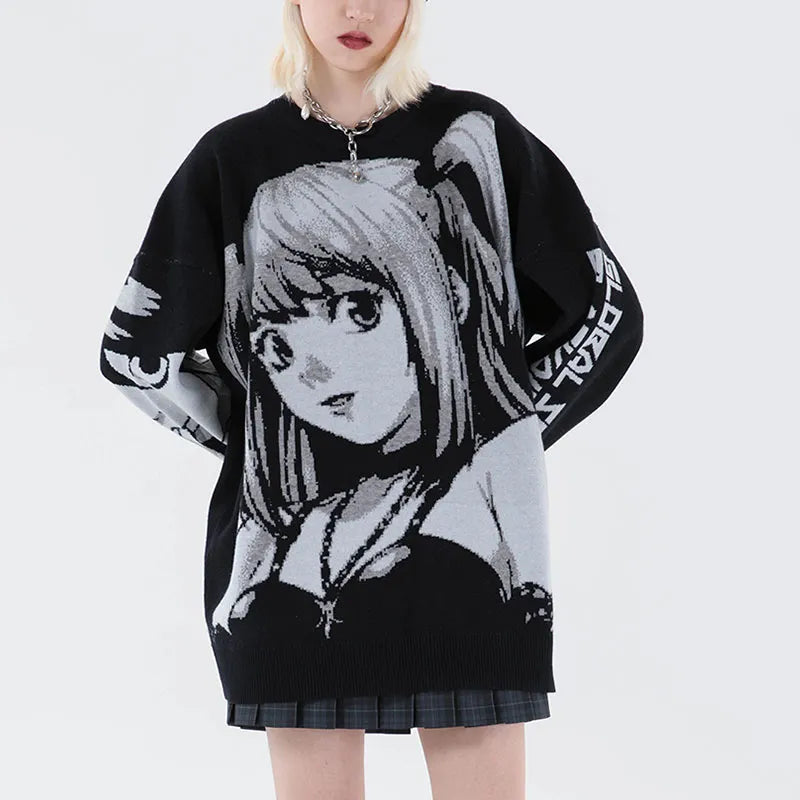 Japanese Anime Loose Sweater