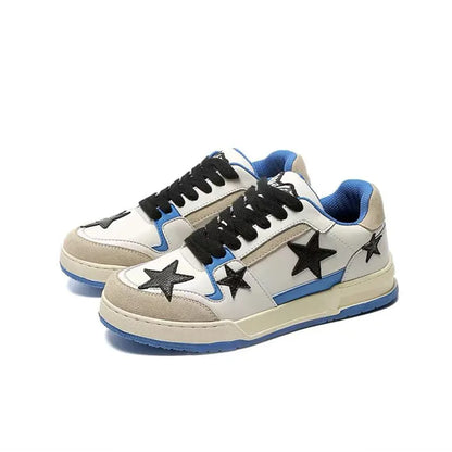 Multicolor Star Skateboard Shoes