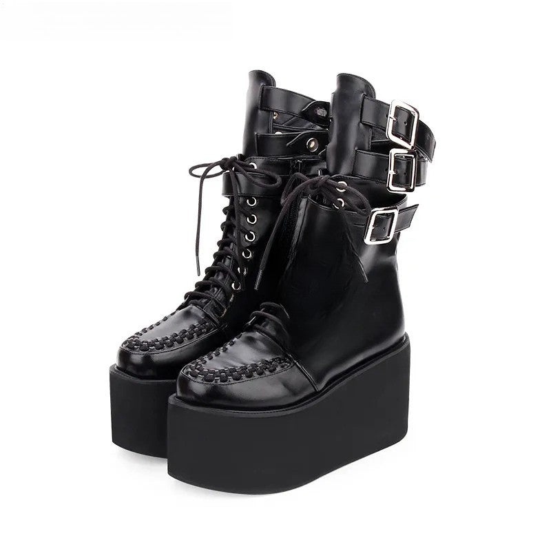 Handmade Punk Lolita Boots