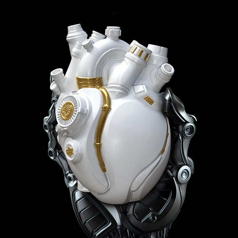 Cyberpunk Simulation Heart Vase