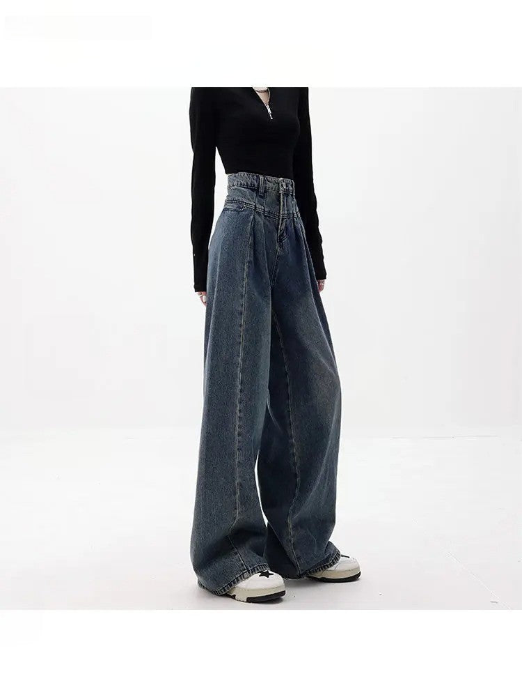 Oversized High Waist Baggy Jeans