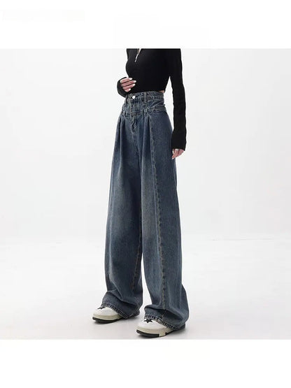 Oversized High Waist Baggy Jeans