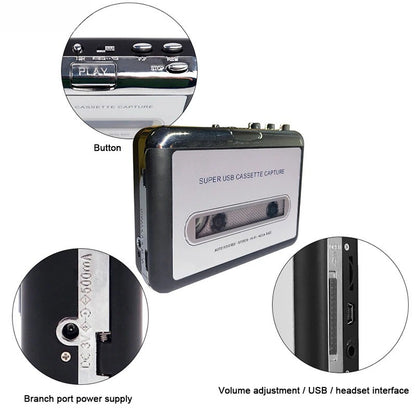 USB Cassette Capture Player