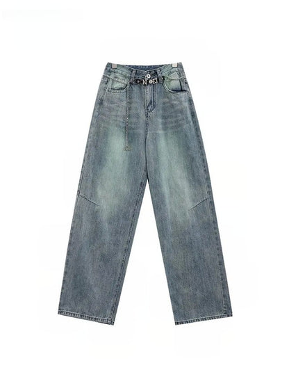 High Waist Loose Baggy  Jeans